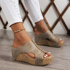 Sandalias con suela gruesa