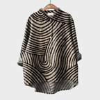 Cómoda blusa estampada