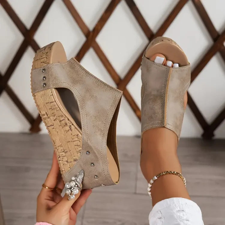 Sandalias con suela gruesa