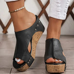 Sandalias con suela gruesa