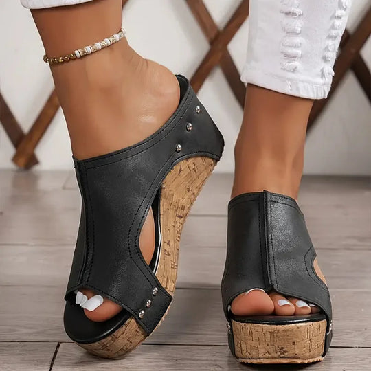 Sandalias con suela gruesa