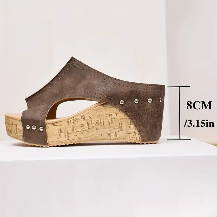 Sandalias con suela gruesa