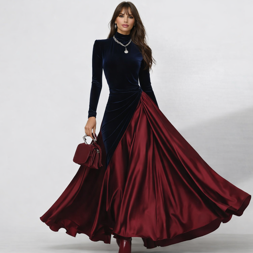 Luna ❘ Elegante vestido de ante