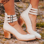 Zapatos de tacón elegantes y cómodos