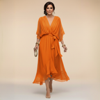 Monica | Vestido con escote en V