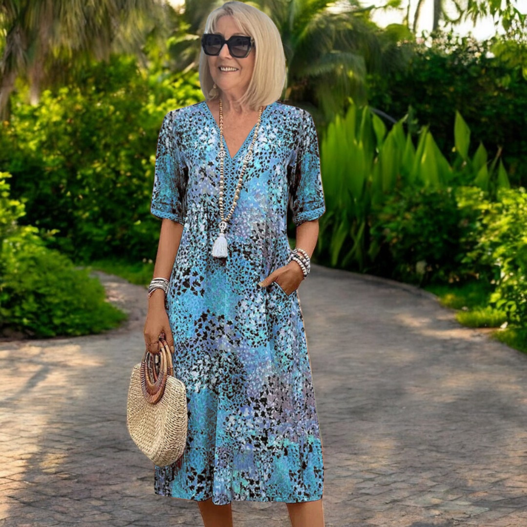 Vestido elegante y fresco
