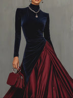 Luna ❘ Elegante vestido de ante