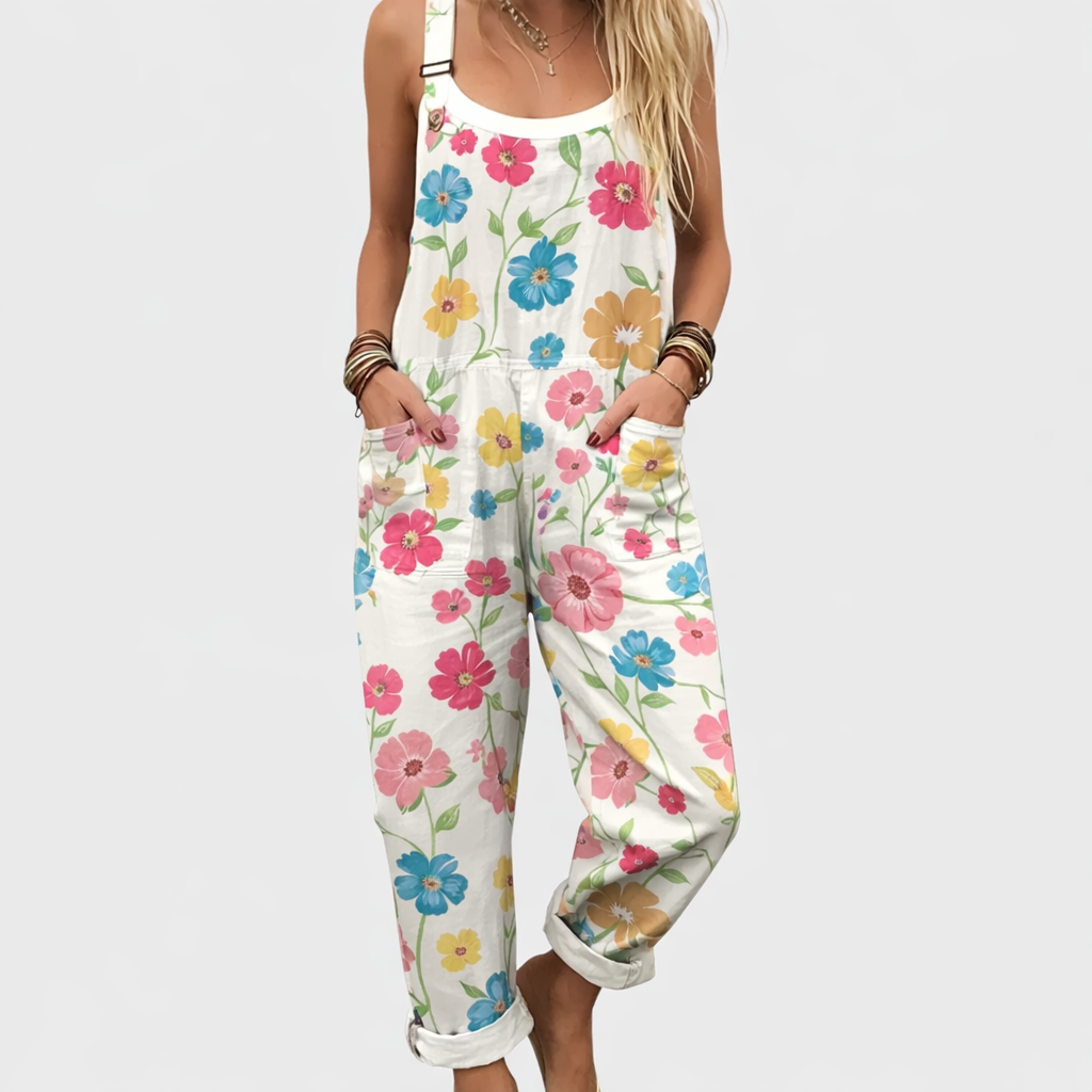 Cómodo peto estampado