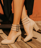 Zapatos de tacón elegantes y cómodos
