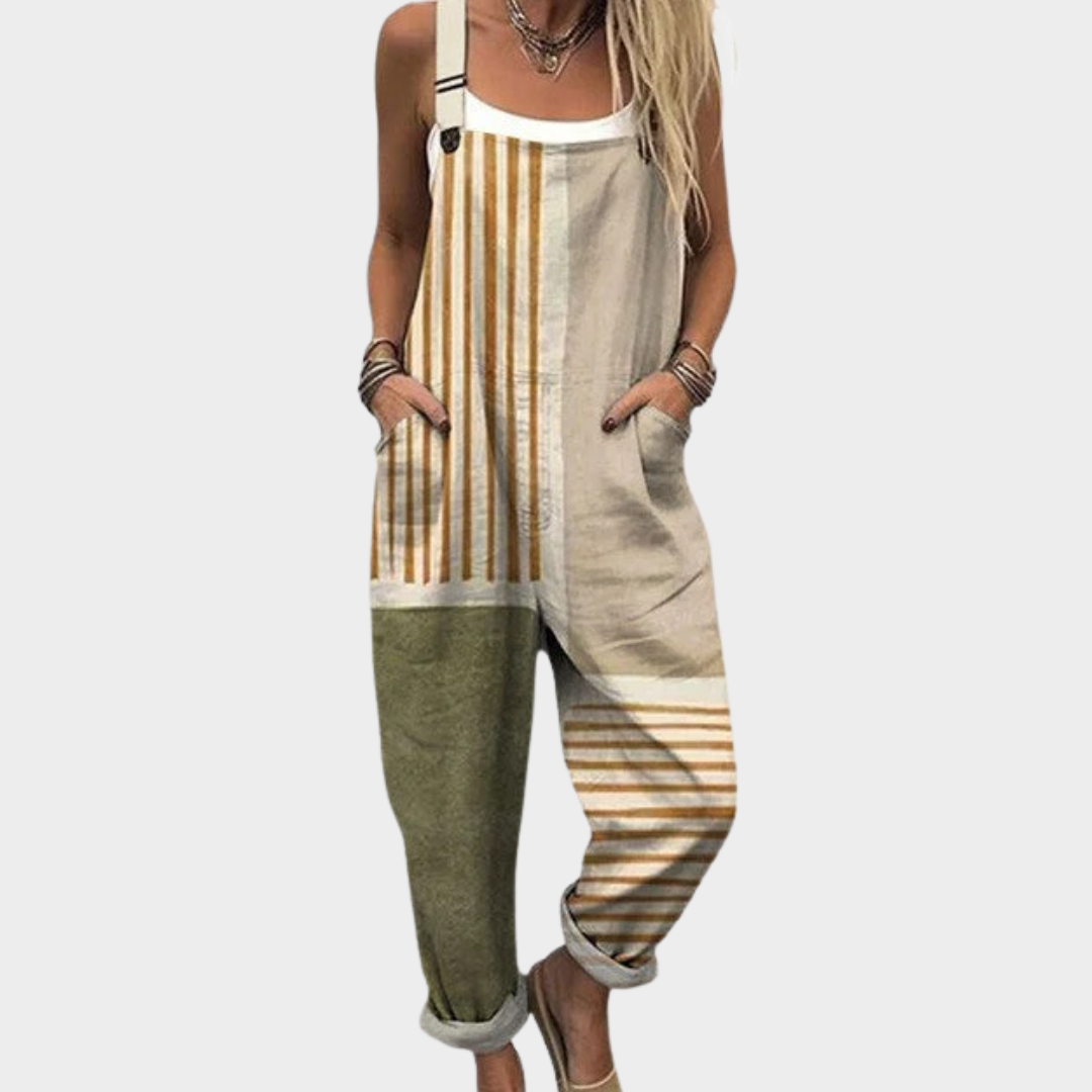 Cómodo peto estampado