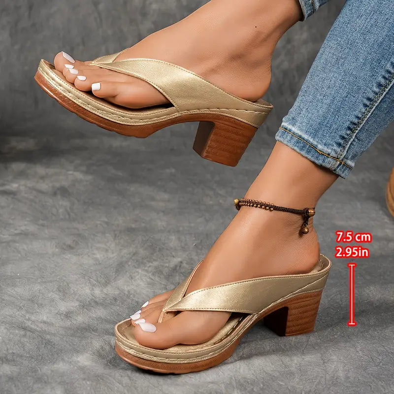Sandalias con elegancia y comodidad