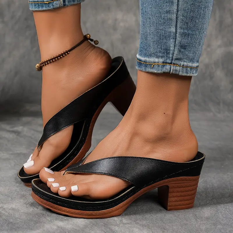 Sandalias con elegancia y comodidad