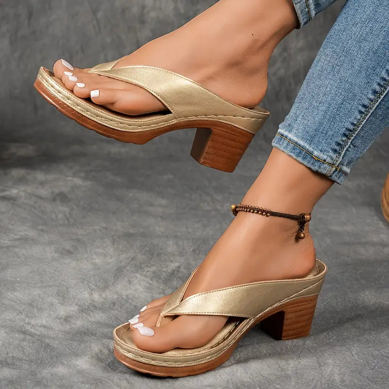 Sandalias con elegancia y comodidad