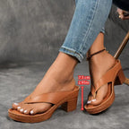 Sandalias con elegancia y comodidad
