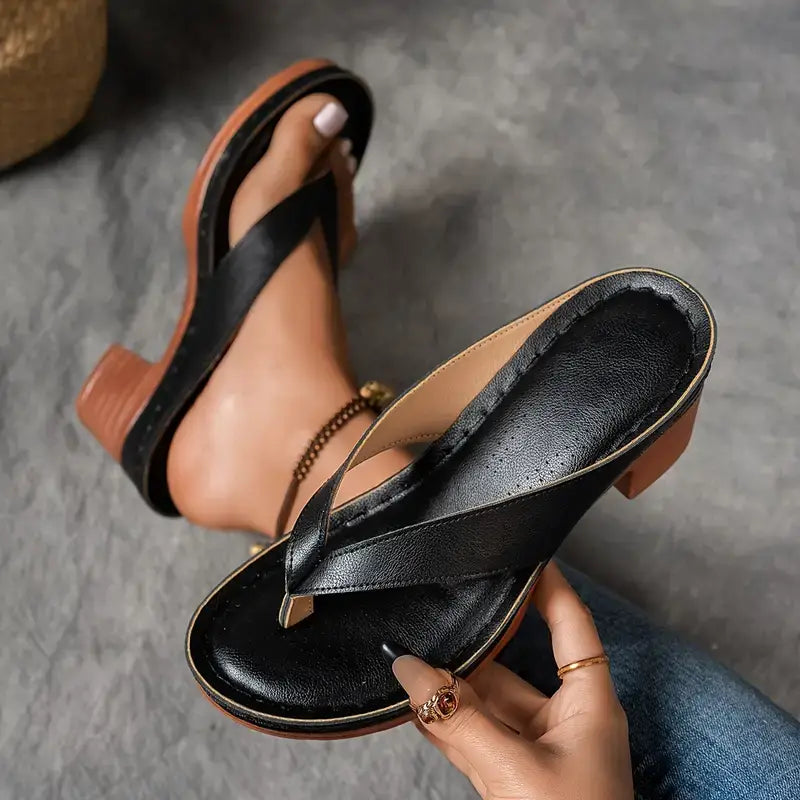 Sandalias con elegancia y comodidad