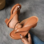 Sandalias con elegancia y comodidad