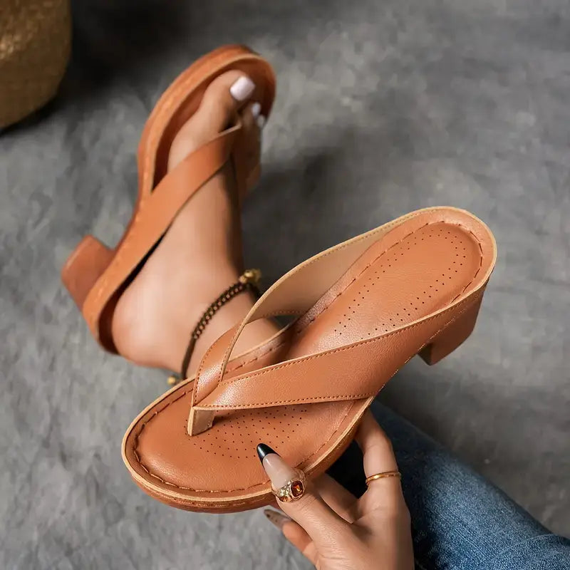 Sandalias con elegancia y comodidad