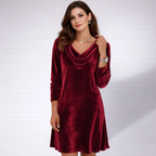 Luna | Vestido de terciopelo