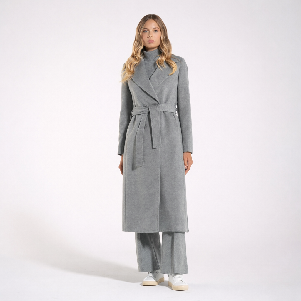 Alicia | Abrigo New Gris