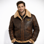 Hugo | Chaqueta aviador clásica