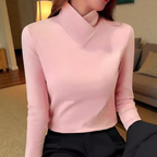 Luna | Elegante jersey cuello alto
