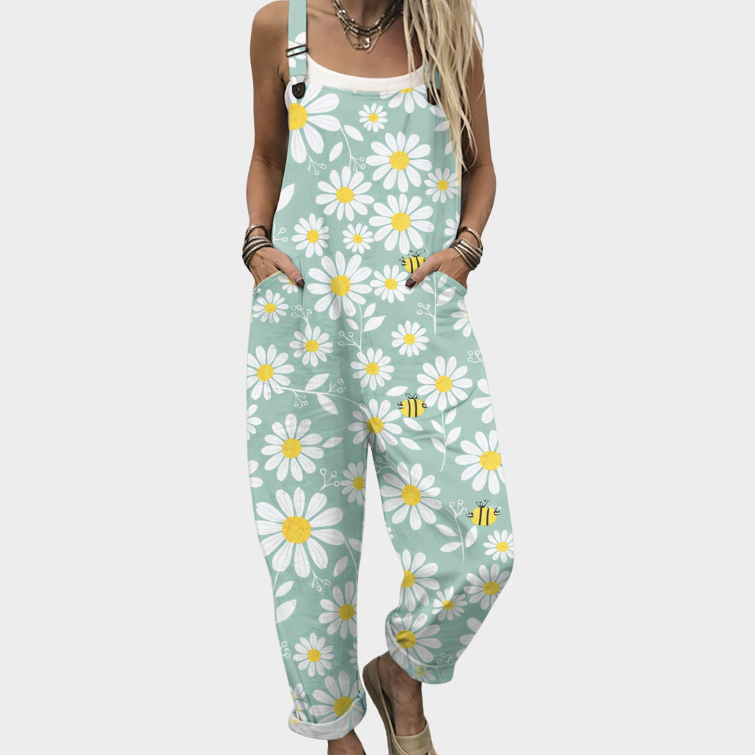 Cómodo peto estampado