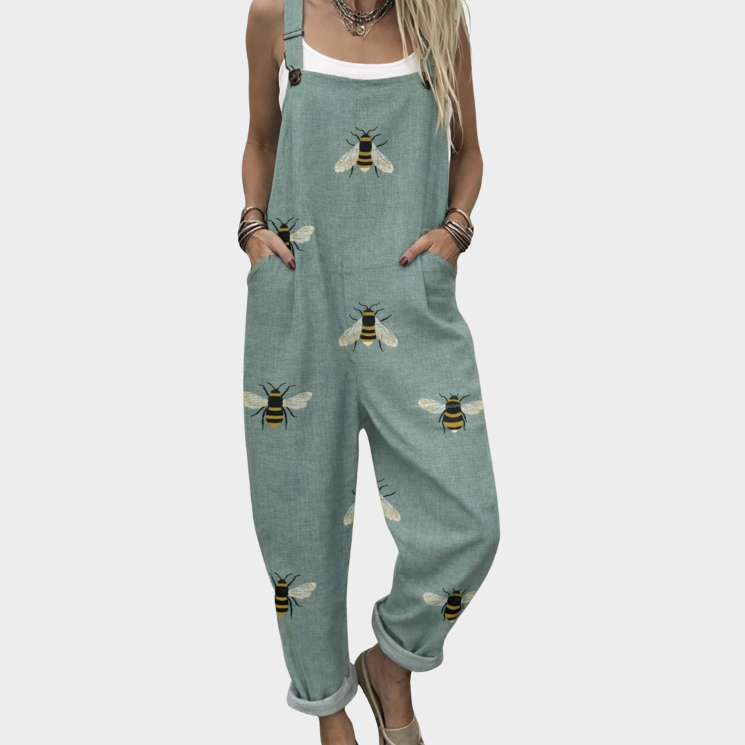 Cómodo peto estampado