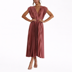 Isla | Elegante vestido plisado