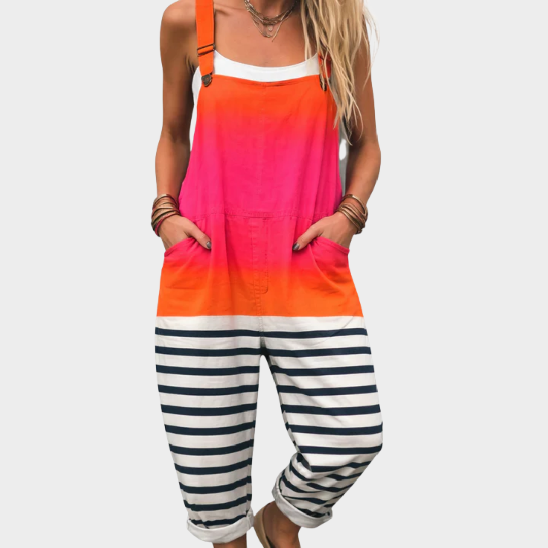 Cómodo peto estampado