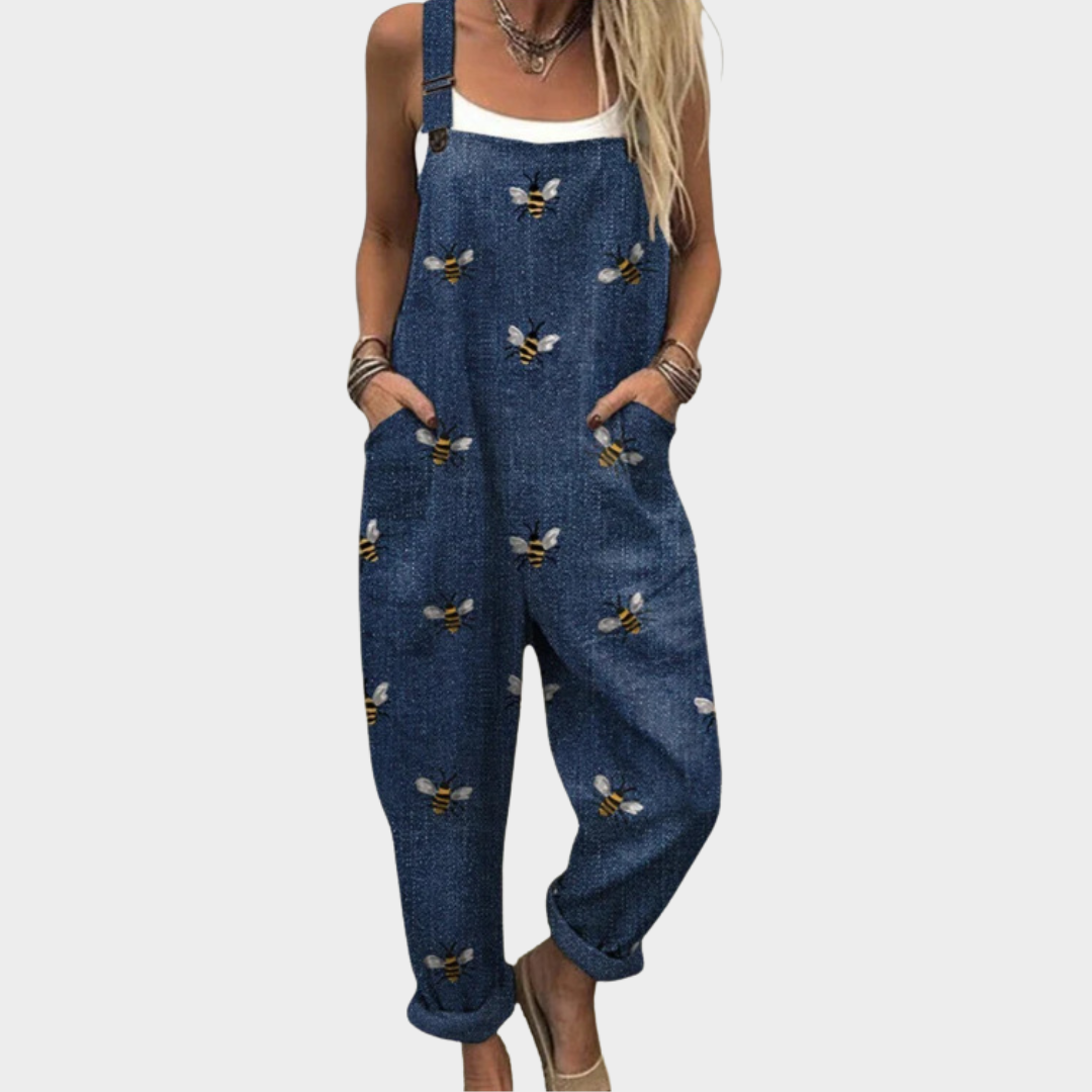 Cómodo peto estampado