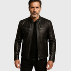 Marcos | Chaqueta de cuero para hombre