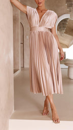 Isla | Elegante vestido plisado
