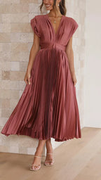 Isla | Elegante vestido plisado