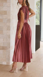 Isla | Elegante vestido plisado