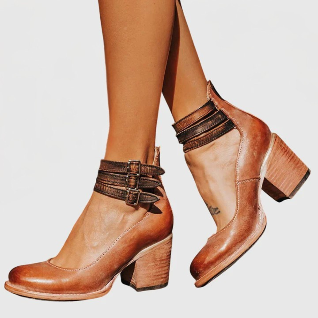 Zapatos de tacón elegantes y cómodos