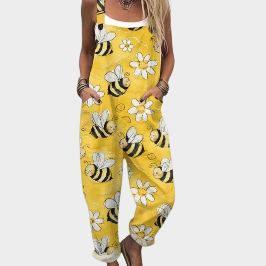 Cómodo peto estampado