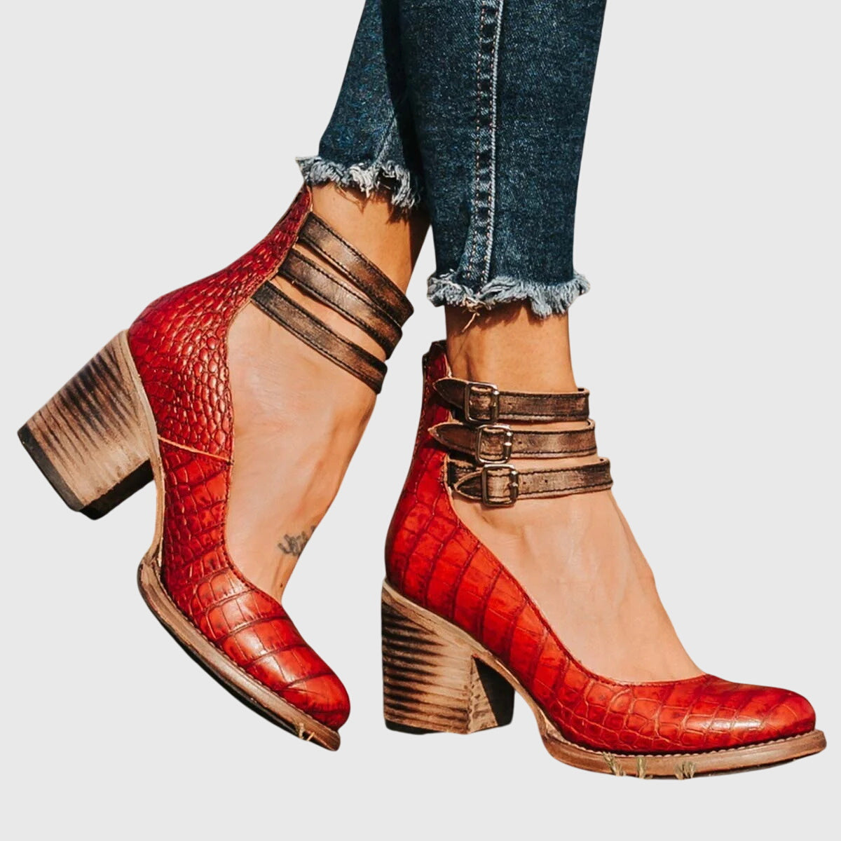 Zapatos de tacón elegantes y cómodos