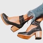 Zapatos de tacón elegantes y cómodos