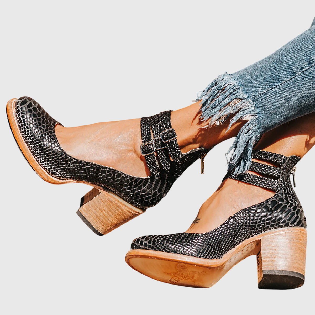 Zapatos de tacón elegantes y cómodos