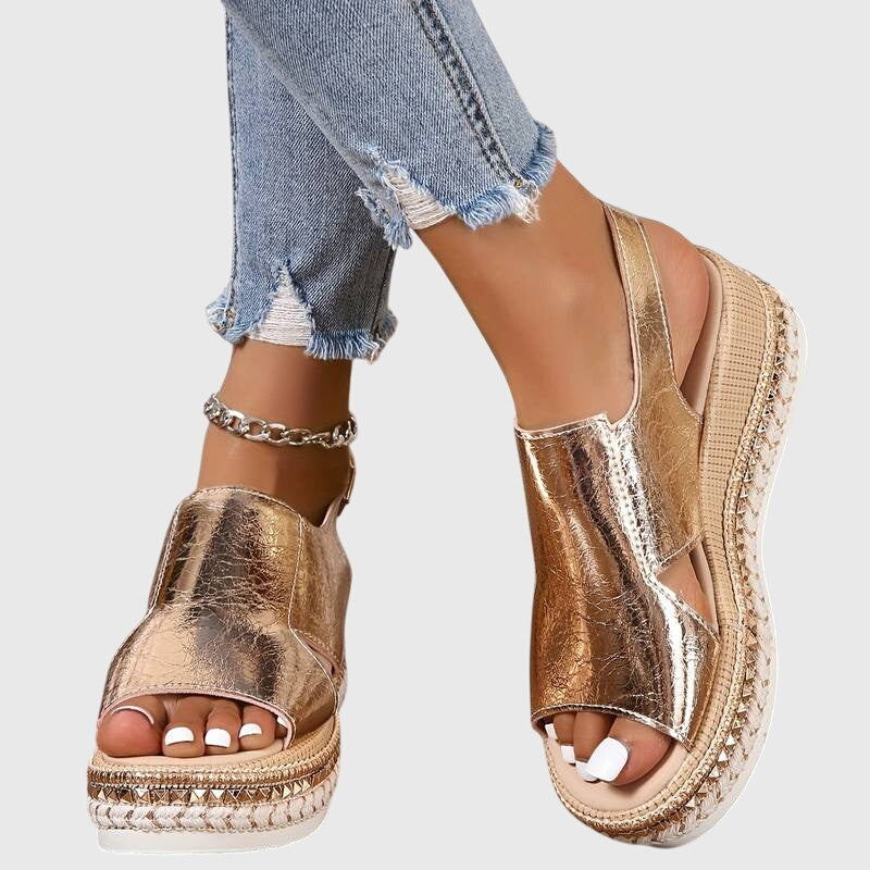 Sandalias con suela gruesa