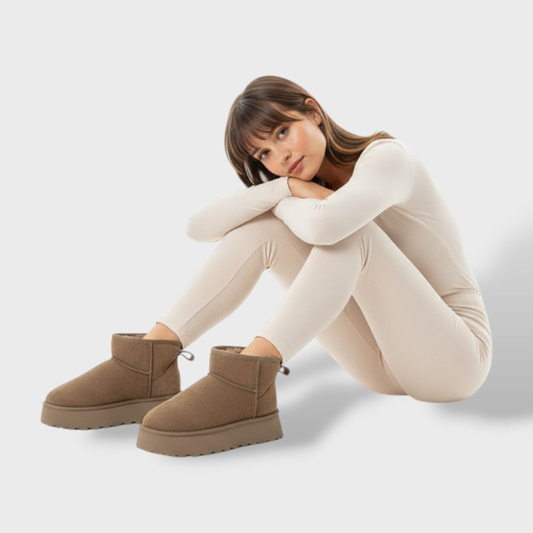 Botas de Nieve Mujer Suela Gruesa