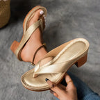 Sandalias con elegancia y comodidad