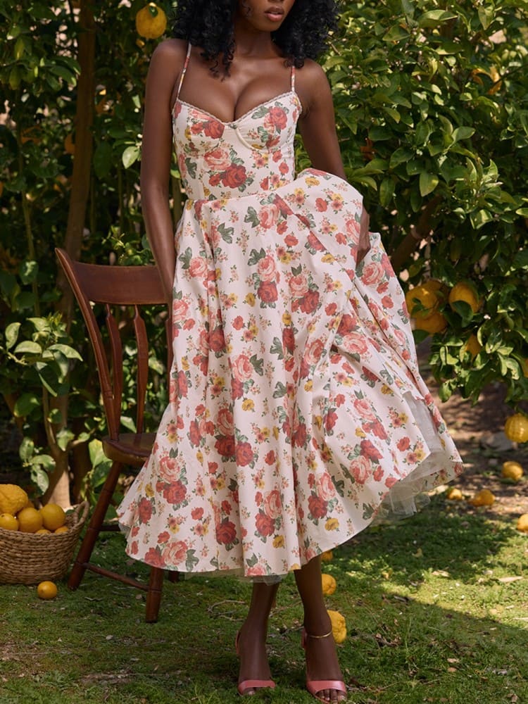 Ariel | Vestido midi de lujo