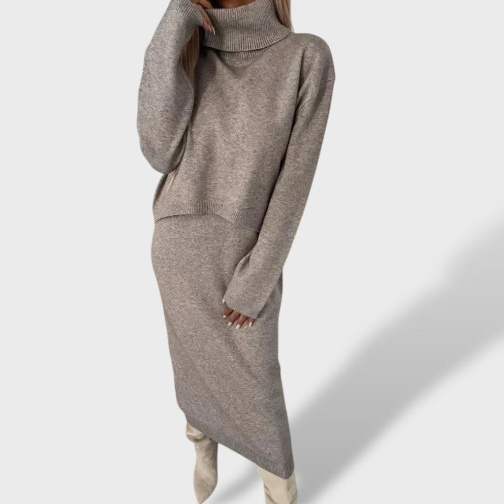 Valentina Conjunto Suéter Cuello Alto