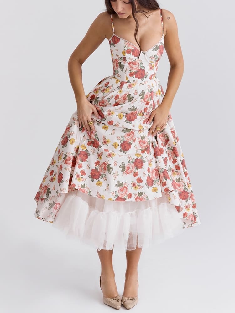 Ariel | Vestido midi de lujo