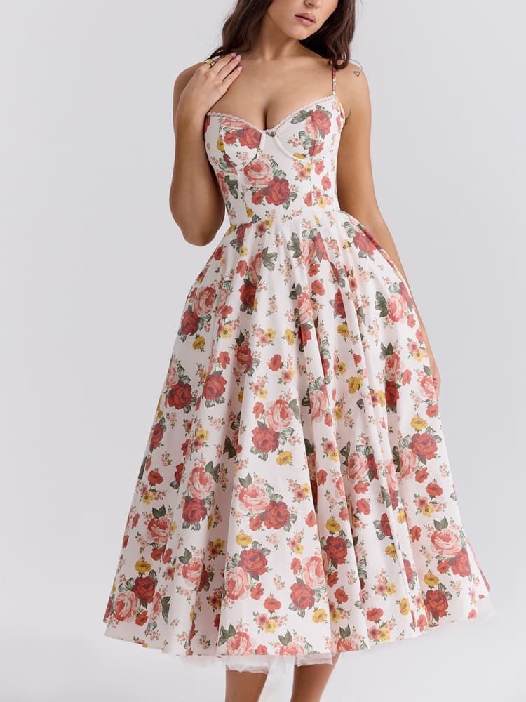 Ariel | Vestido midi de lujo