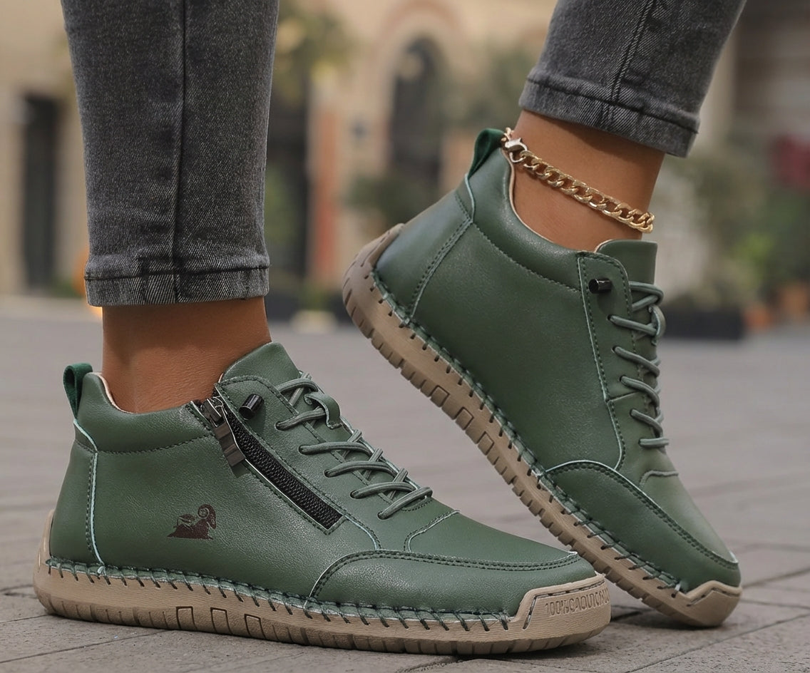 Mila | Cómodas zapatillas ortopédicas con cremallera