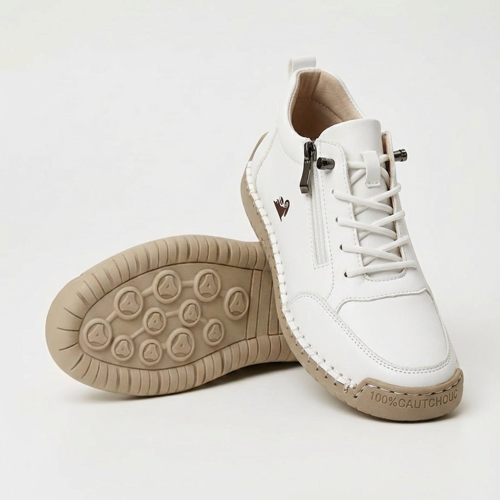 Mila | Cómodas zapatillas ortopédicas con cremallera