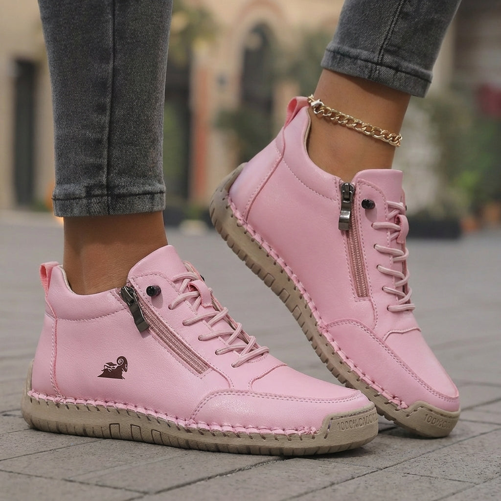 Mila | Cómodas zapatillas ortopédicas con cremallera
